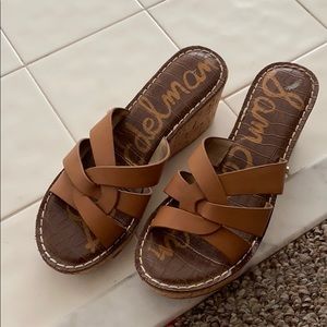 Sam Edelman 6.5 wedges excellent condition